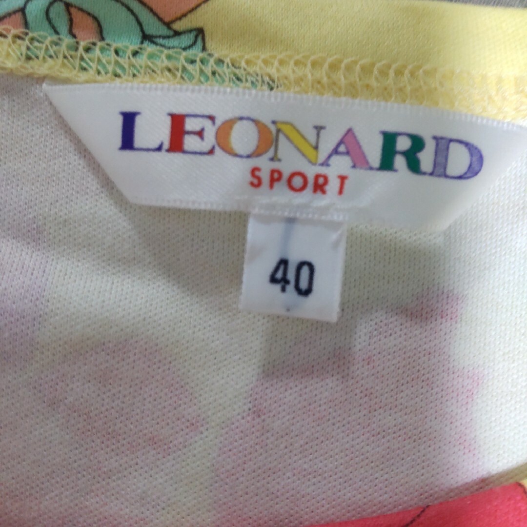 LEONARD SPORT　美品✨　半袖　カットソーコットン100%