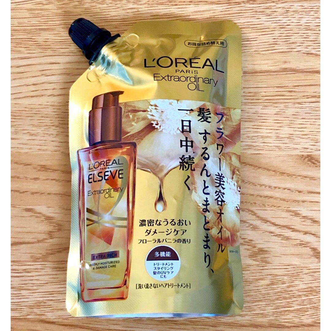 L'Oreal Paris(ロレアルパリ)のエクストラオーディナリー オイル エクストラ リッチ フィニッシュ　90ml コスメ/美容のヘアケア/スタイリング(オイル/美容液)の商品写真