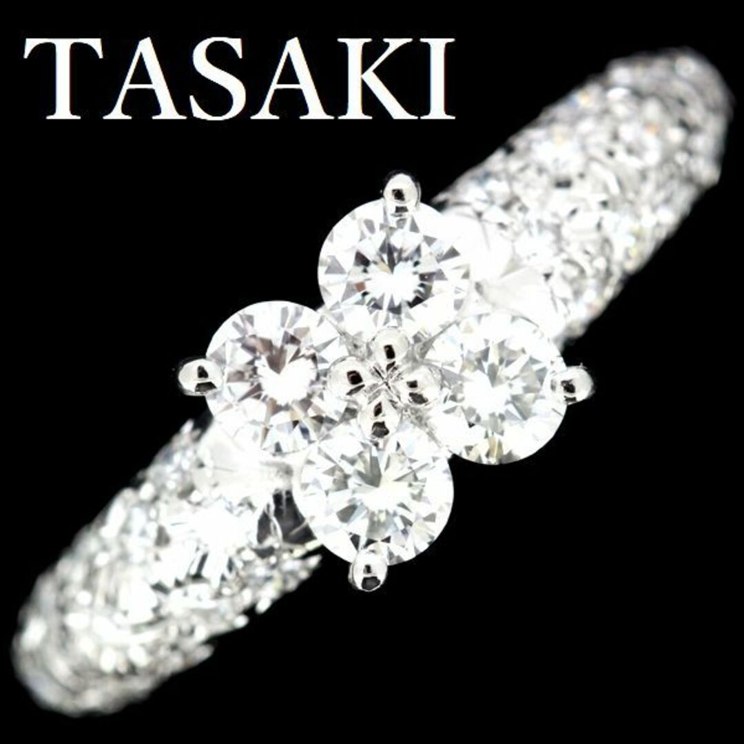 田崎真珠 TASAKI ダイヤモンド 0.43ct リング Pt900