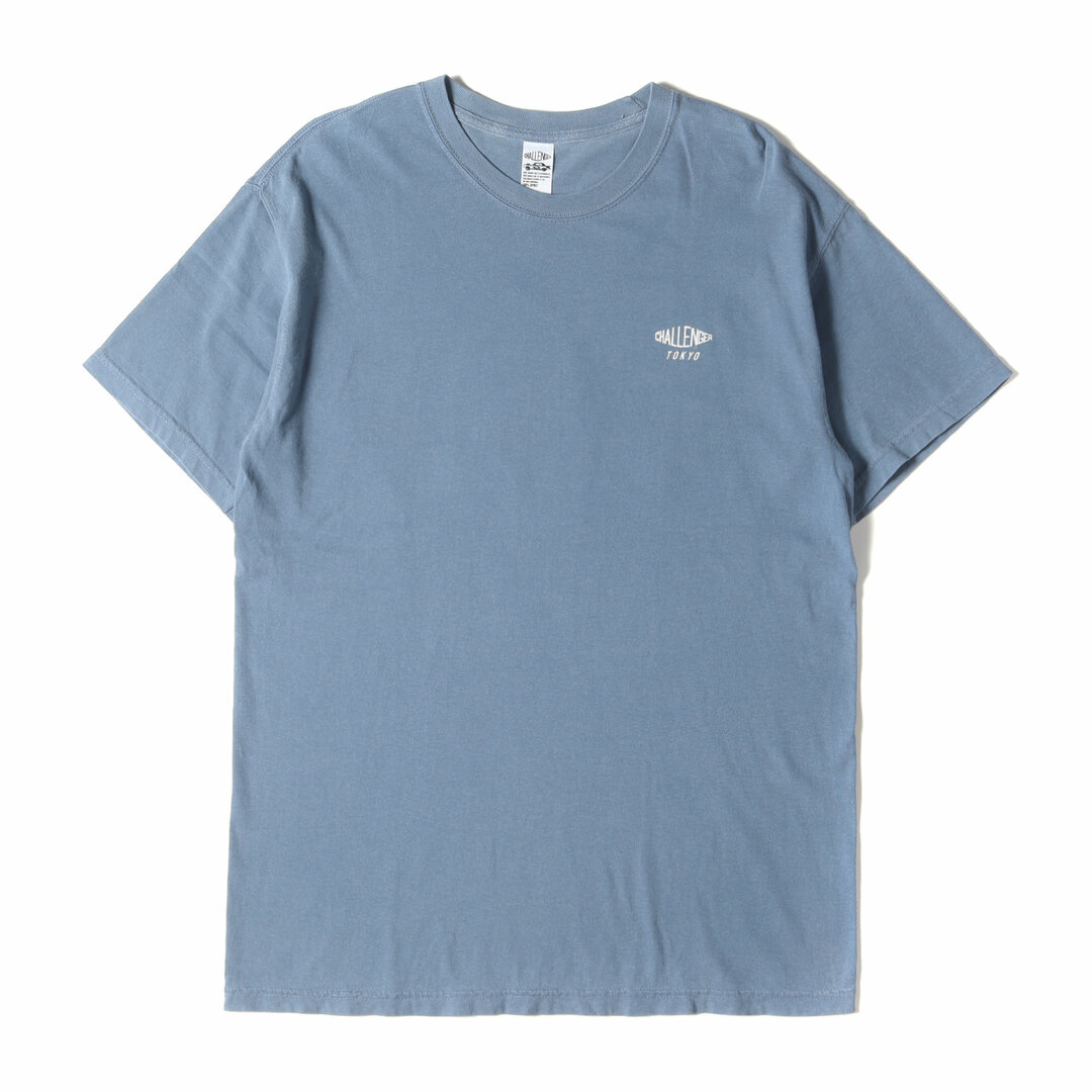 CHALLENGER チャレンジャー Tシャツ サイズ:M 20SS 和風 グラフィック 後染め クルーネック 半袖 Tシャツ NATURE JPN TEE ブルージーンズ トップス カットソー 【メンズ】【美品】