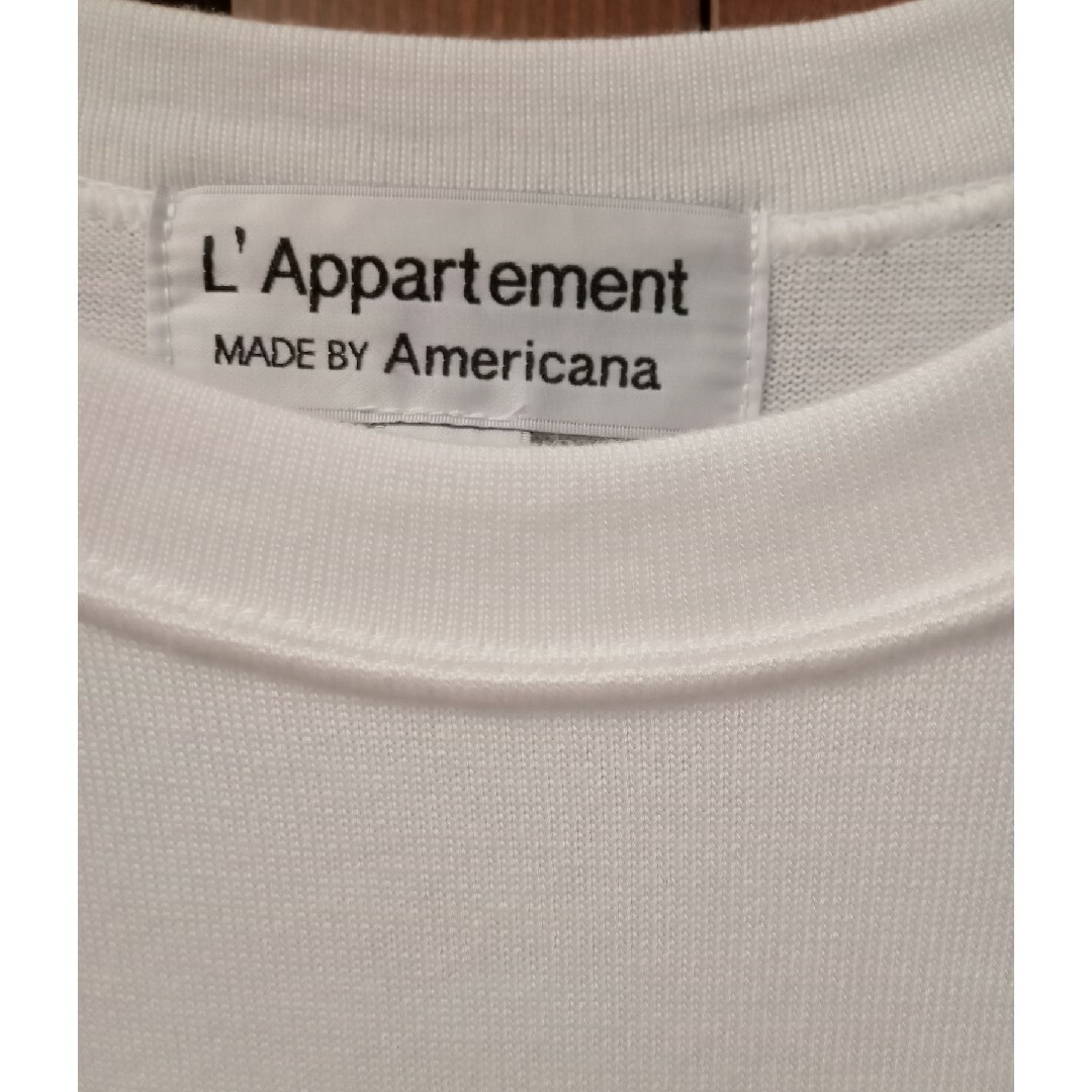 L'Appartement DEUXIEME CLASSE(アパルトモンドゥーズィエムクラス)の【Americana/アメリカーナ】Football T-sh レディースのトップス(カットソー(長袖/七分))の商品写真