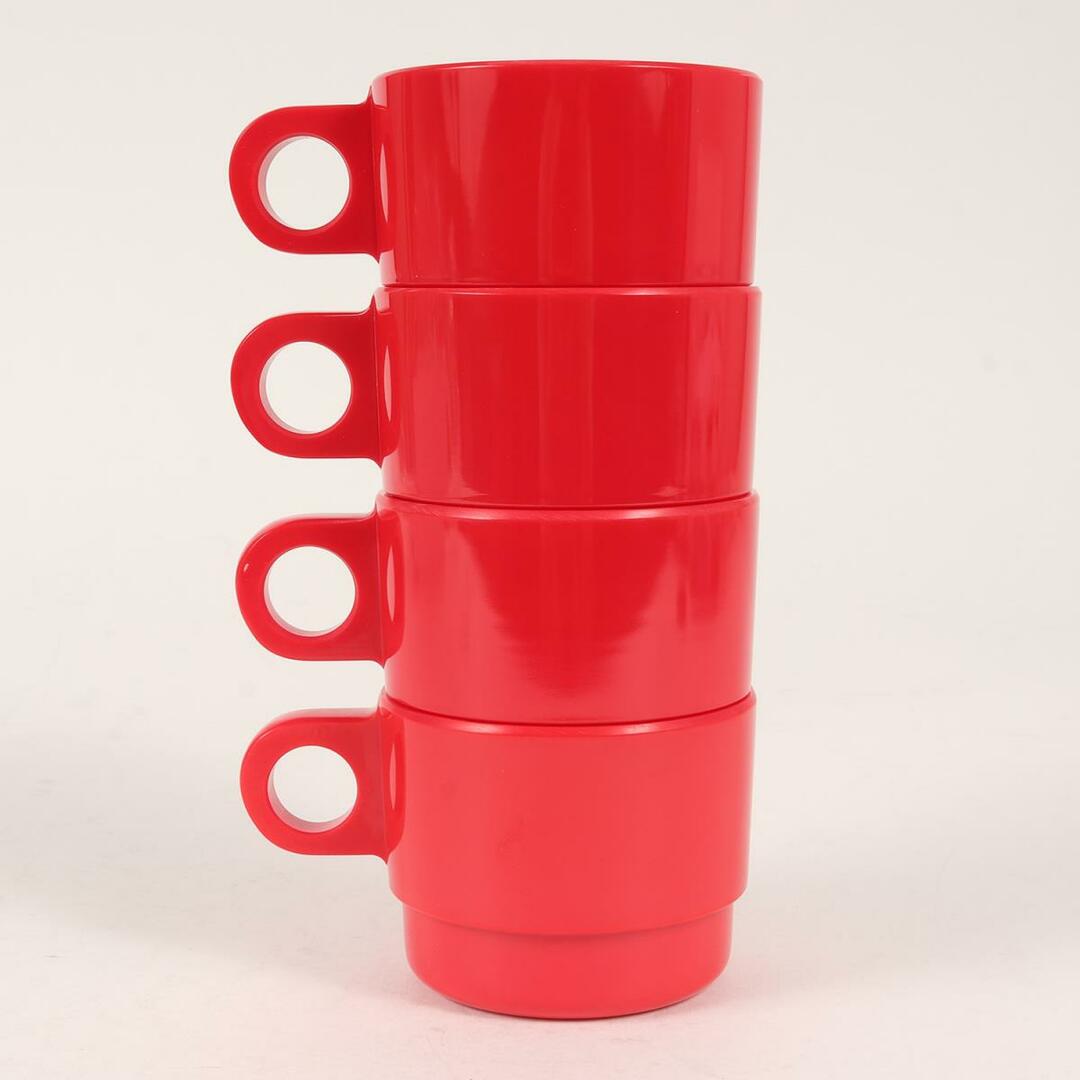 Supreme シュプリーム スタッキング カップセット Stacking Cups Set of 4 18SS レッド 赤 ストリート ブランド グッズ 小物 【メンズ】