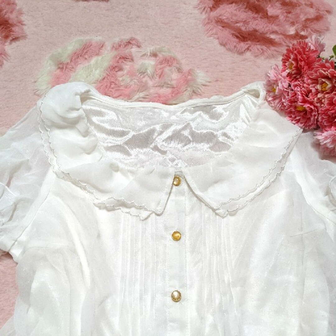 レディース❤︎ Lizlisa ❤︎ はしごレースハートカットブラウス - www レディース❤︎ Lizlisa ❤︎ はしごレースハートカットブラウス - www