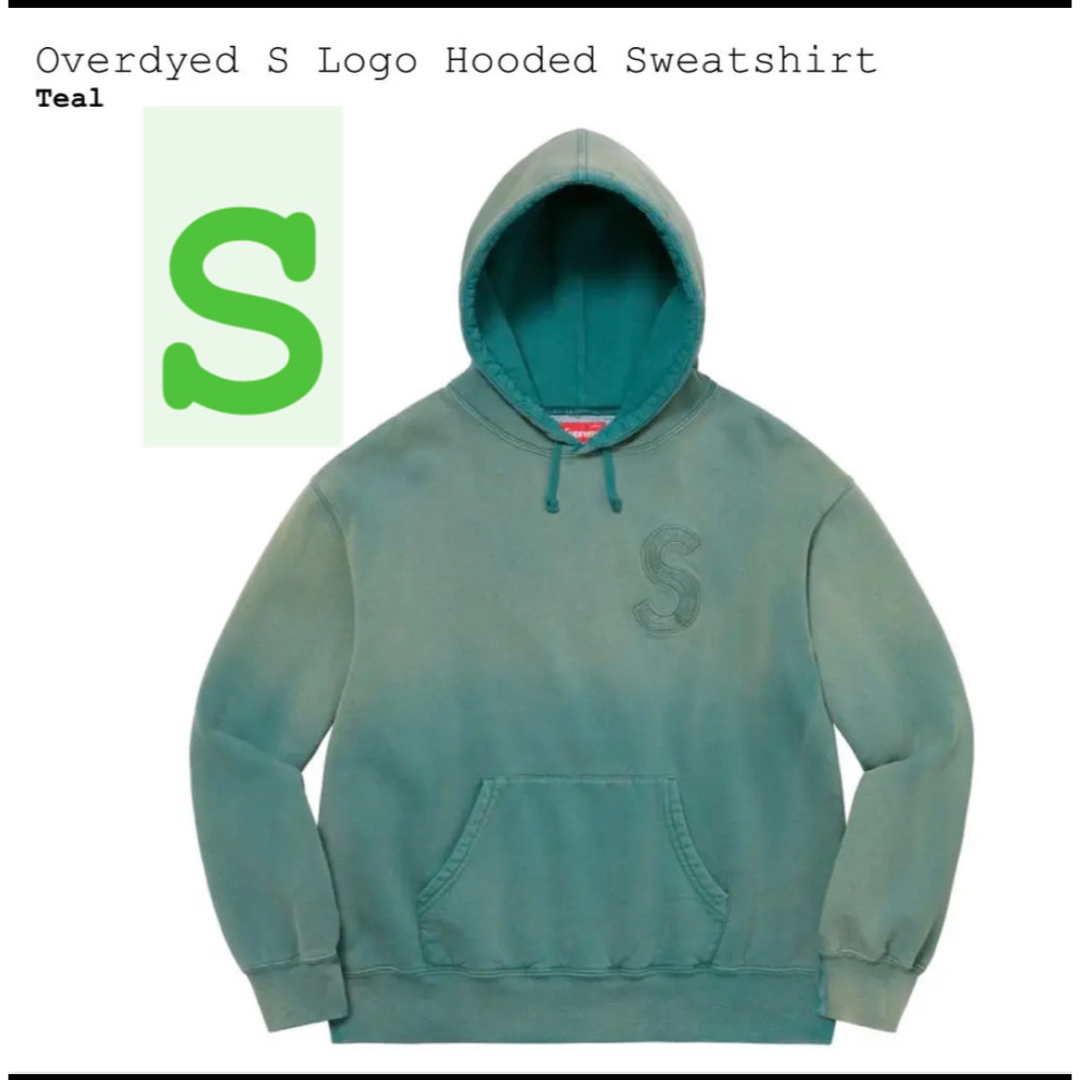 最終値下げ‼️Supreme Overdyed S Logo Hoodie