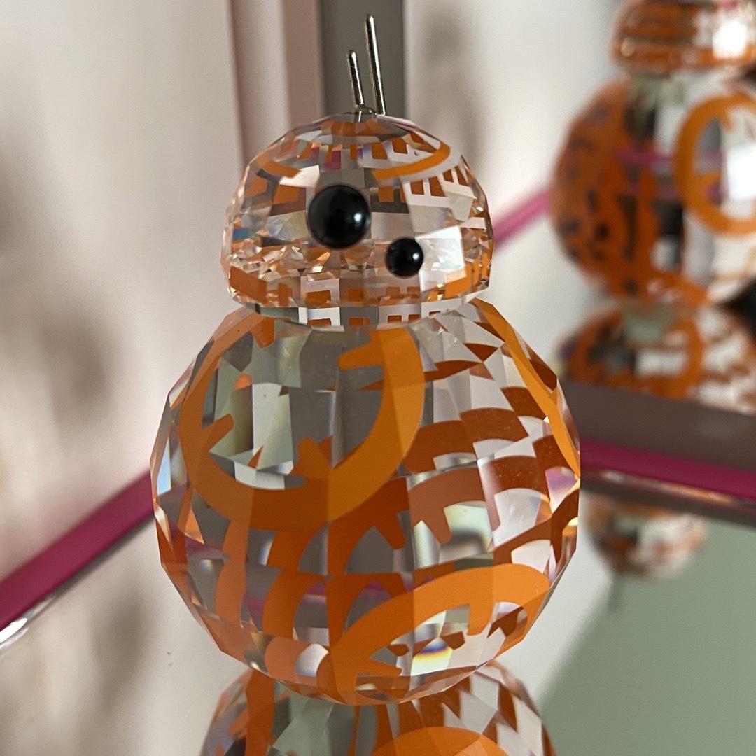 SWAROVSKI(スワロフスキー)の【希少】スワロフスキー スターウォーズシリーズ BB8 インテリア/住まい/日用品のインテリア小物(置物)の商品写真