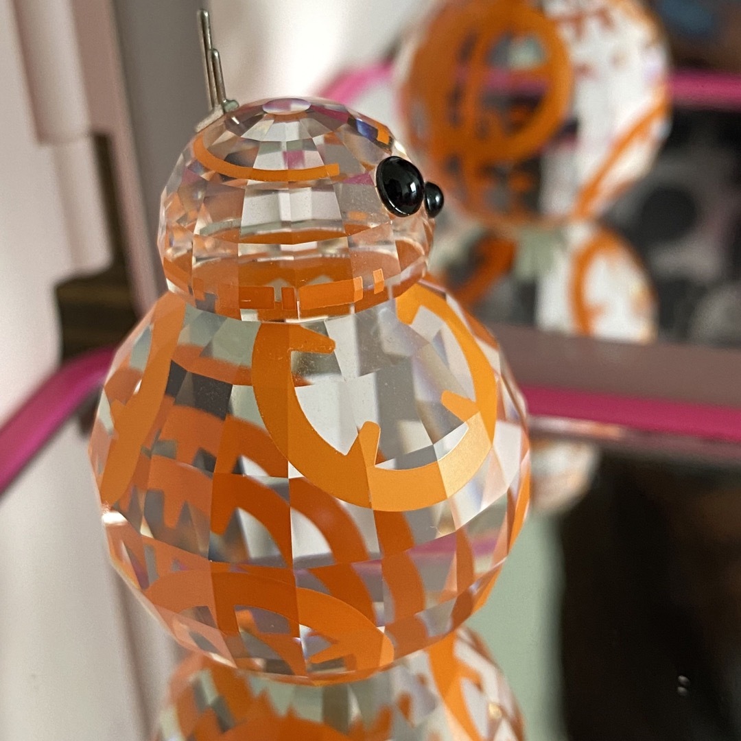 SWAROVSKI(スワロフスキー)の【希少】スワロフスキー スターウォーズシリーズ BB8 インテリア/住まい/日用品のインテリア小物(置物)の商品写真