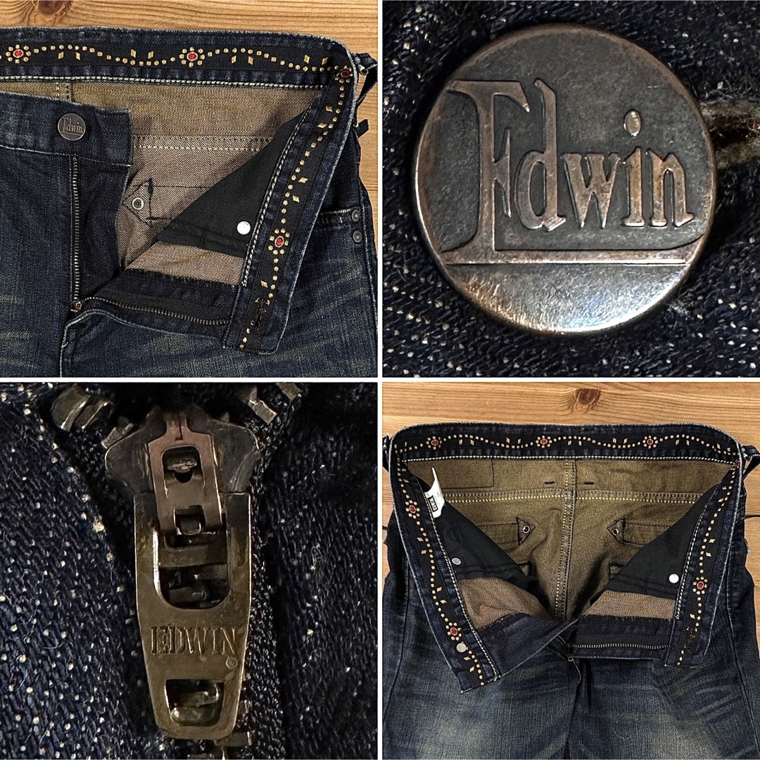 EDWIN(エドウィン)のEDWIN エドウィン ストレッチデニム アンクルデニムパンツ メンズのパンツ(デニム/ジーンズ)の商品写真