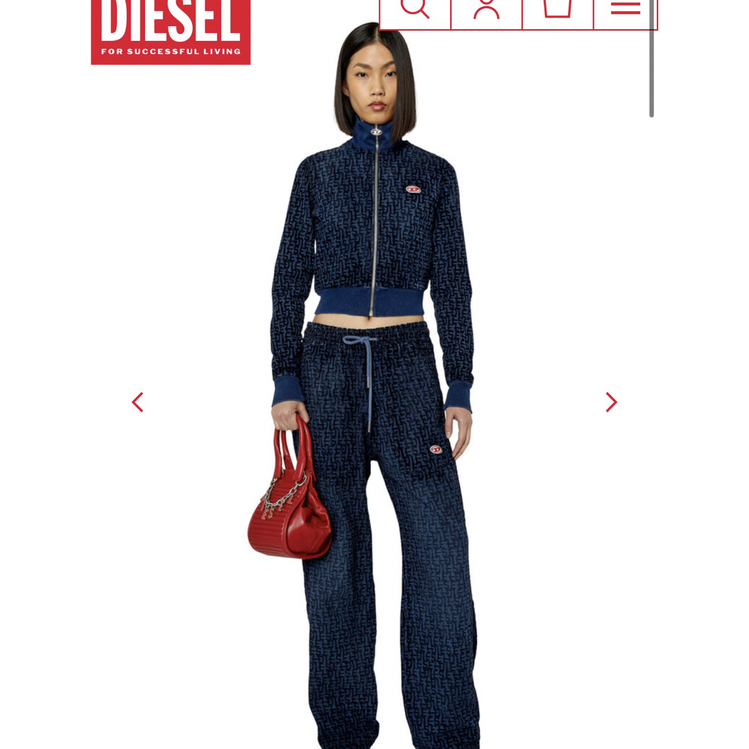 【美品！定価の半額以下！】DIESEL　上下セット！