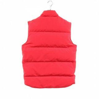 カナダグース(CANADA GOOSE)のFREESTYLE CREW VEST フリースタイルクルー ダウンベスト レッド ブラック(ダウンベスト)