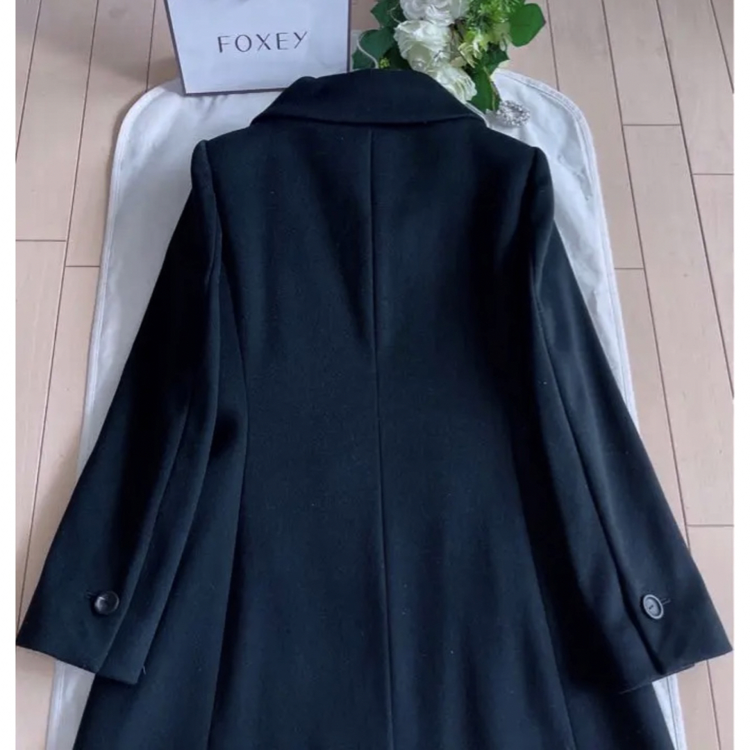 FOXEY 36万円フレンチシックカシミヤ100%コート38 極美品 Rene | yoshi