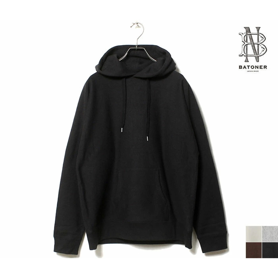 BATONER バトナー / LOOPWHEEL KNITYARN HOODIE