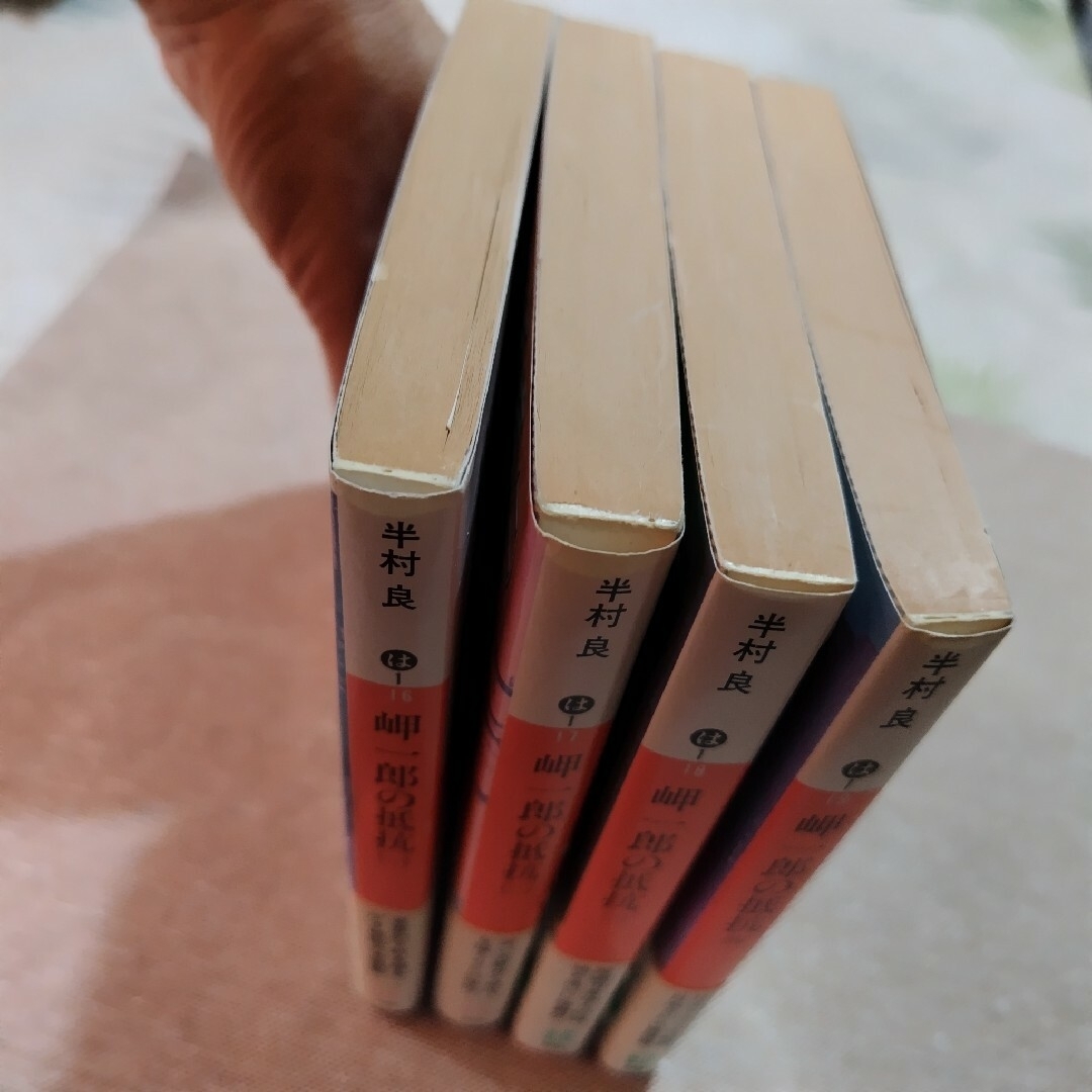 岬一郎の抵抗 １〜4巻　全4冊 エンタメ/ホビーの本(文学/小説)の商品写真