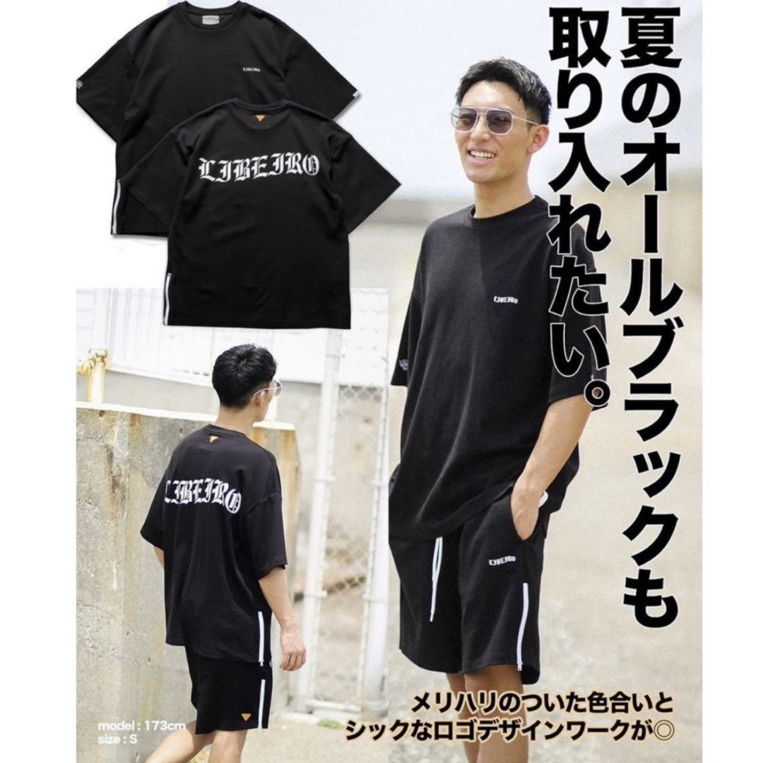 新品未使用　LIBEIRO ジップポンチTシャツ　ジップポンチショーツ　セットジップポンチショーツ