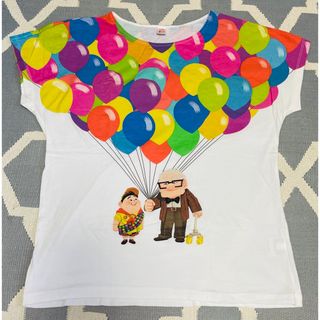 ユニクロ(UNIQLO)の美品　ユニクロ×ディズニー　カールじいさんの空飛ぶ家　UP Tシャツ　綿100%(Tシャツ(半袖/袖なし))