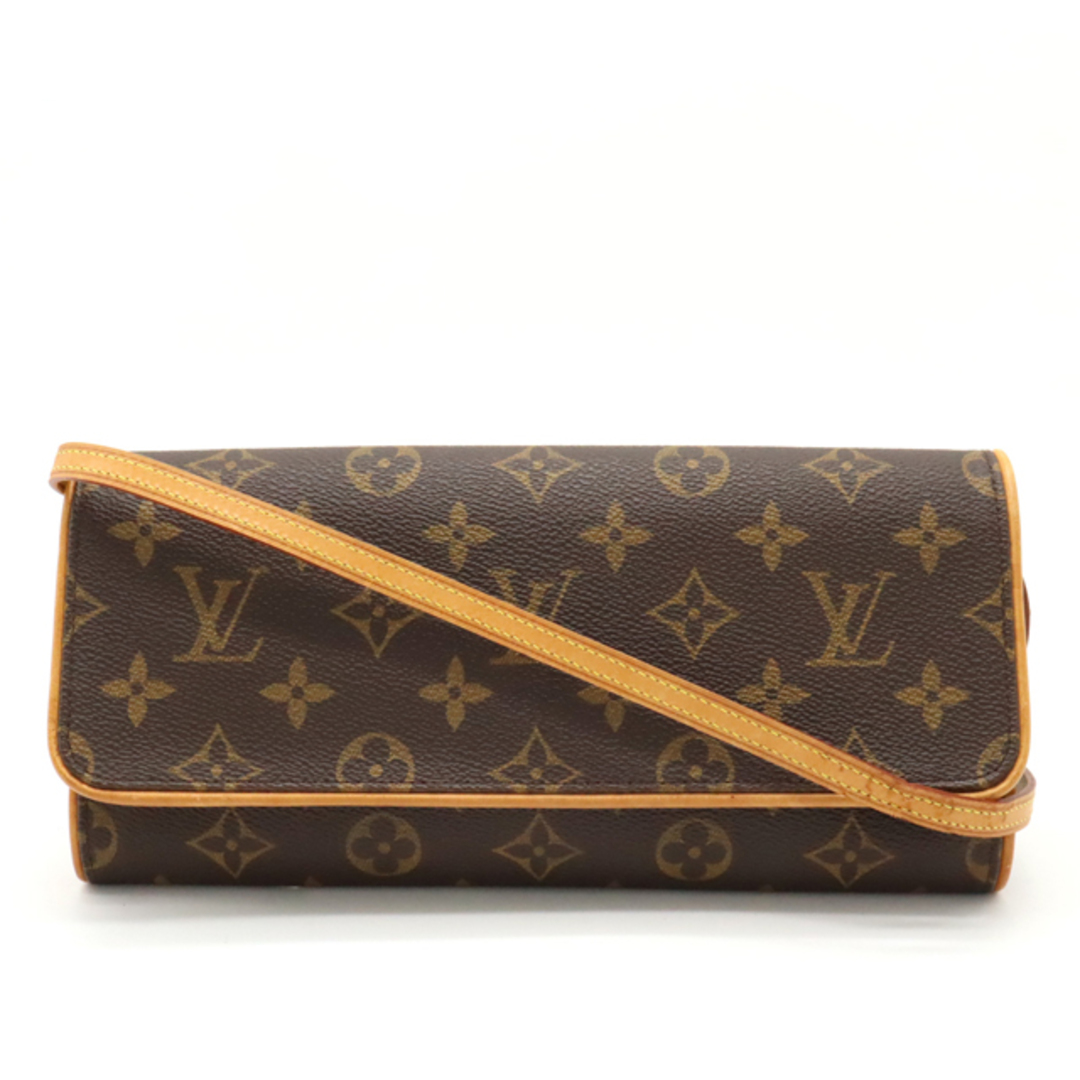 【布袋あり】LOUIS VUITTON　ポシェットツインGM　M51852　モノグラム　ショルダーバッグ　レディース　シンプル　ギフト　プレゼント包装可