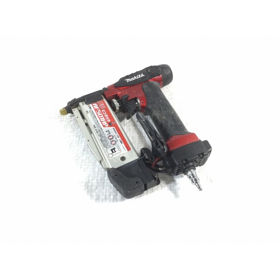 ☆中古品☆makita マキタ 50mm 高圧 ピンタッカ AF501HP ケース付き エアピンタッカー エアピンネイラー エアピン釘打機 76575