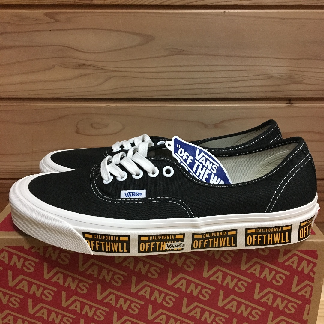 新品 26 VANS Anaheim Factory”Authentic 44D