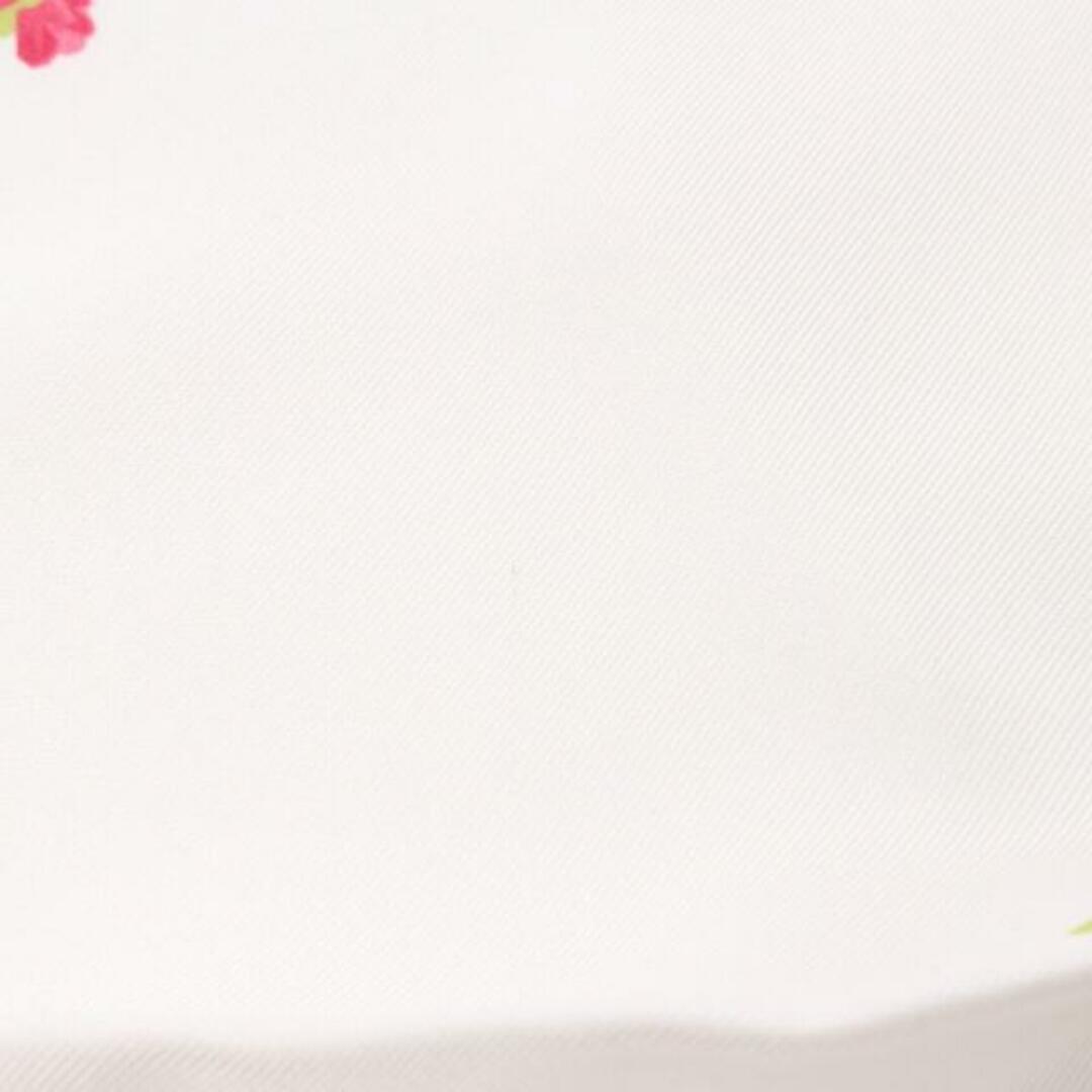 PRADA(プラダ)の スカーフ 花柄 シルク ホワイト マルチカラー レディースのファッション小物(バンダナ/スカーフ)の商品写真