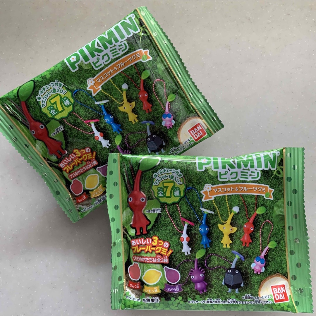 任天堂 - 未開封品 PIKMIN ピクミン マスコット&フルーツグミ 2袋 任天堂 - 未開封品 PIKMIN ピクミン マスコット&フルーツグミ 2袋