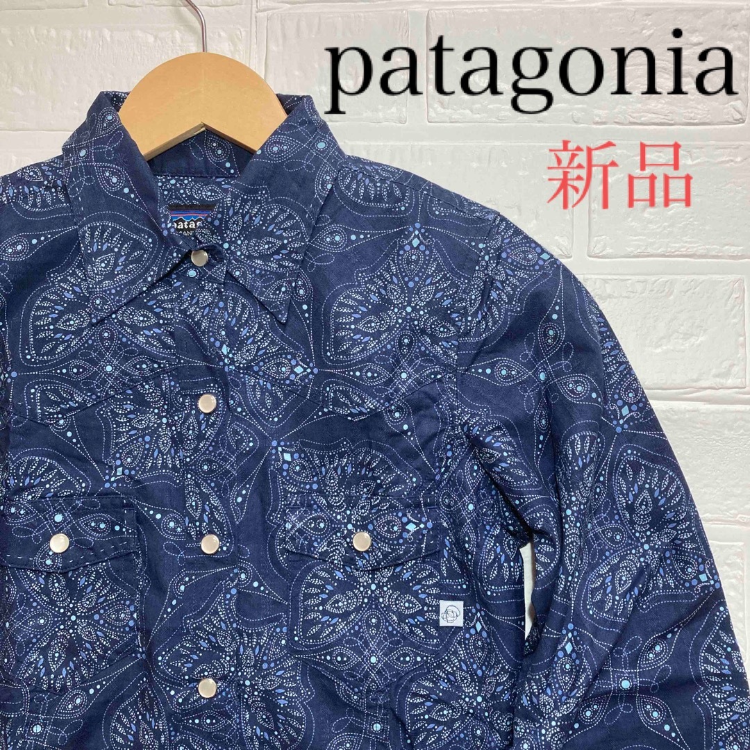 patagonia(パタゴニア)のpatagonia   新品未使用　長袖シャツ　 レディースのトップス(シャツ/ブラウス(長袖/七分))の商品写真