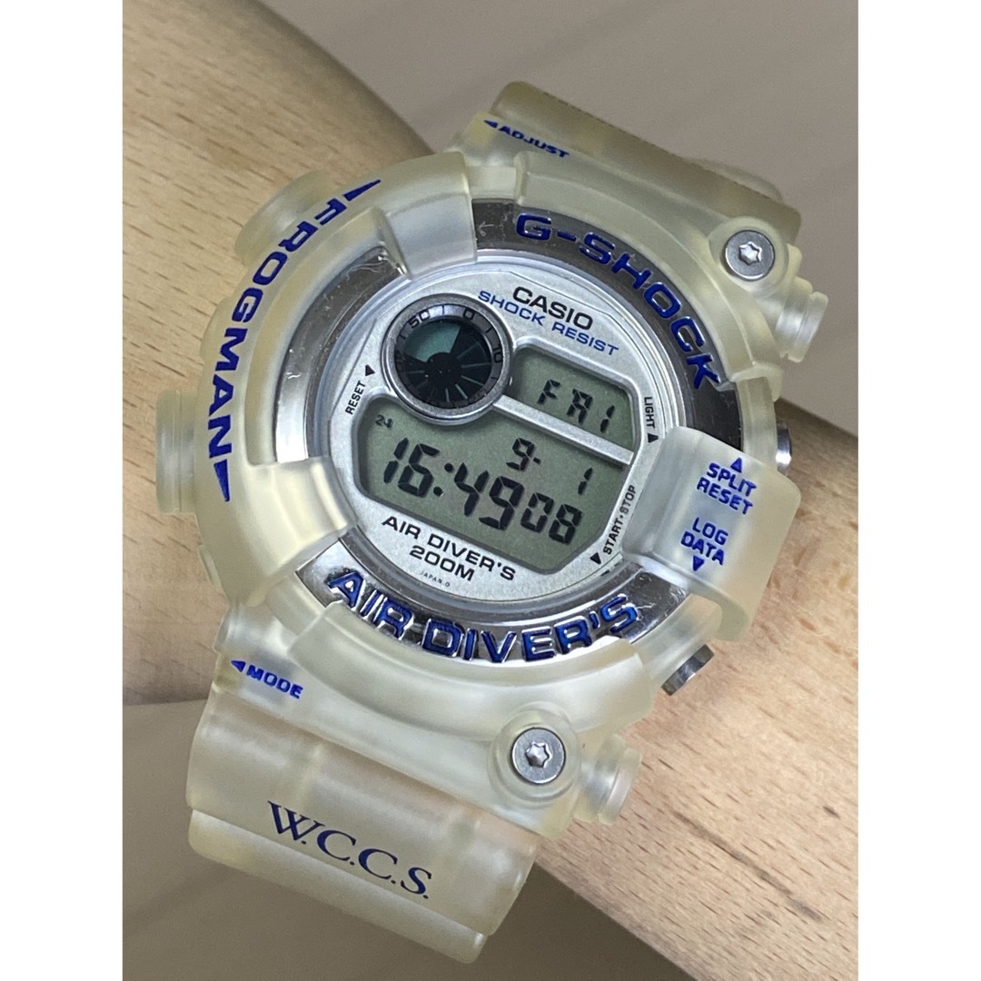 G-SHOCK/ビンテージ/フロッグマン/DW-8200/限定/クリア/WCCS