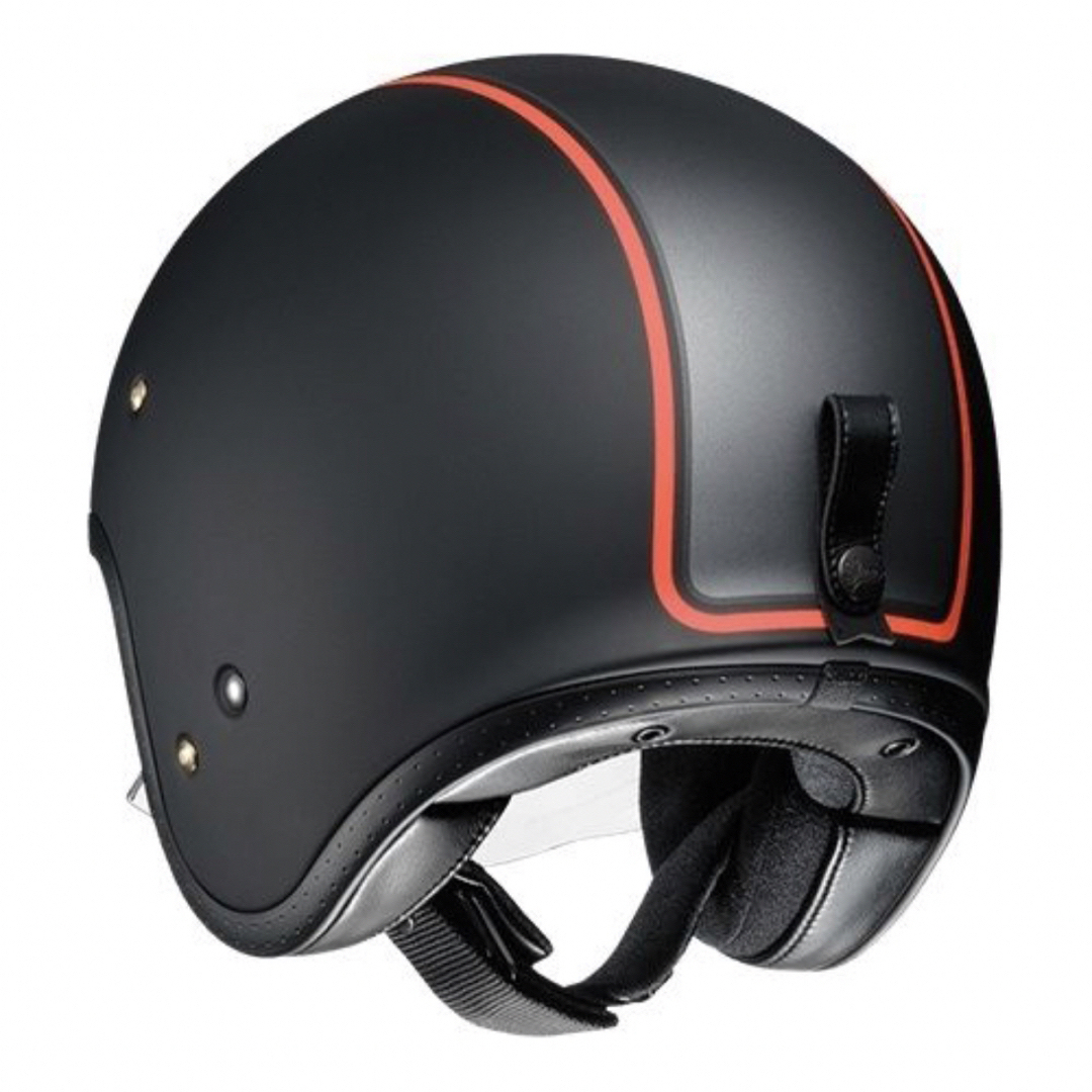 SHOEI J.O バイク ヘルメット Mサイズ レディース オレンジ ブラックすごい大幅な値下げは難しいです