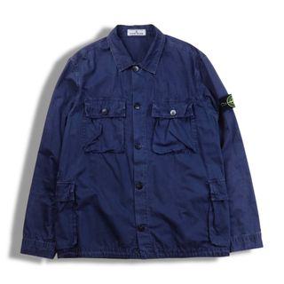 ストーンアイランド(STONE ISLAND)のSTONE ISLAND Tela GD Pocket Overshirt(ミリタリージャケット)