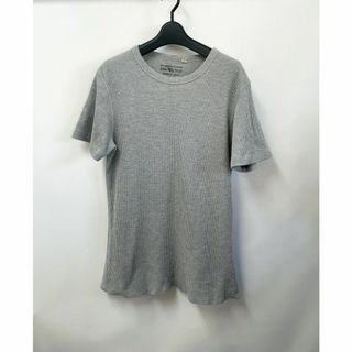 アヴィレックス(AVIREX)のAVIREX 厚手 ストレッチ TEE 無地 グレー 灰色 アヴィレックス(Tシャツ/カットソー(半袖/袖なし))