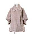 Max Mara - Max Mara 白タグ テディベア ケープ ポンチョの通販 Max Mara - Max Mara 白タグ テディベア ケープ ポンチョの通販