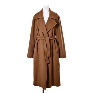 マックスマーラ(Max Mara)のMax Mara 白タグ ダブルフェイス ピュアカシミヤ コート(毛皮/ファーコート)