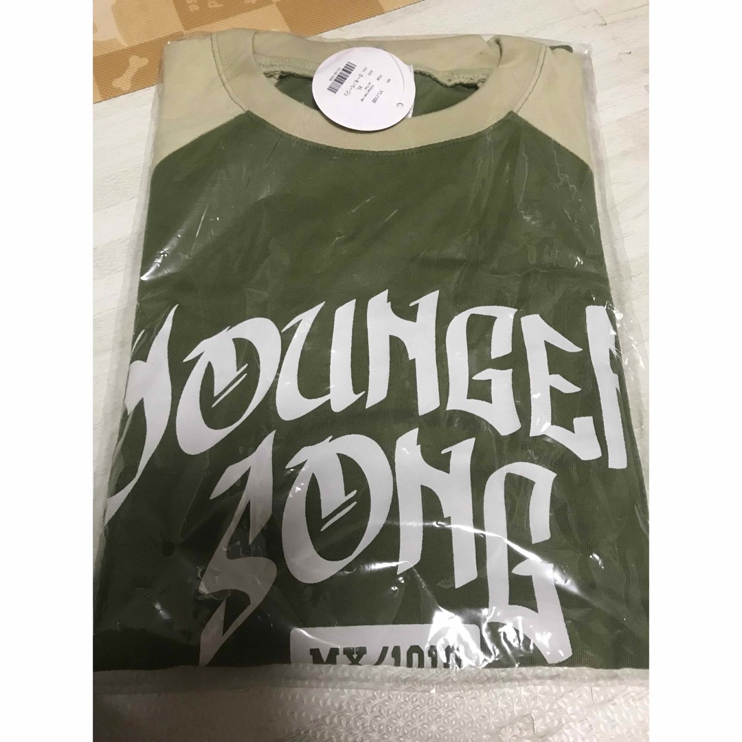 Tシャツyounger song College logo raglan Tee