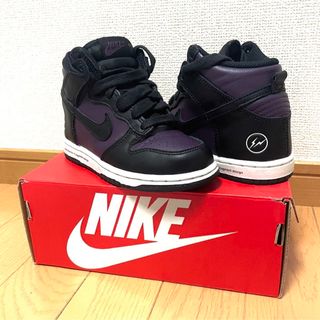 ナイキ(NIKE)のNIKE DUNK HIGH fragment フラグメント コラボ 17cm(スニーカー)