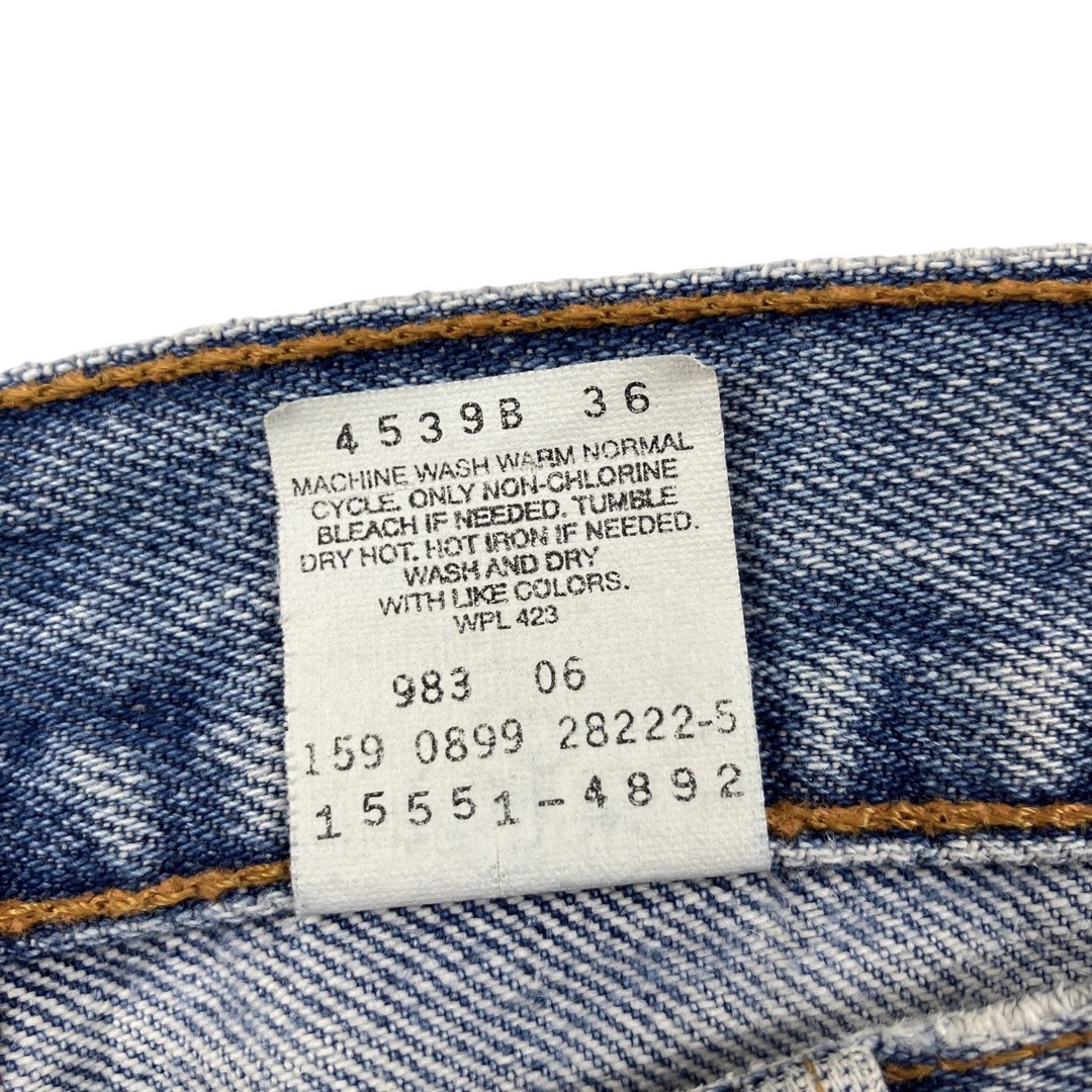 00s Levi’s 550 デストロイデニムパンツ クラッシュ グランジ 8