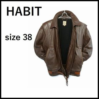 ワコール(Wacoal)のHABIT ハビット 革ジャン レディース 本革 レザー(ライダースジャケット)