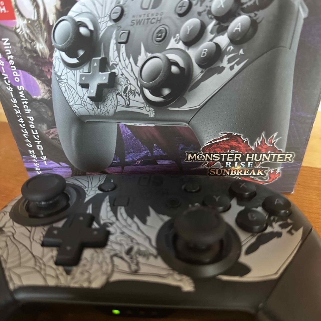 モンスターハンターライズサンブレイク　純正プロコンSwitch