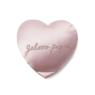 ジェラートピケ(gelato pique)のジェラートピケ サテン ハート モチーフ ミラー ピンク(その他)