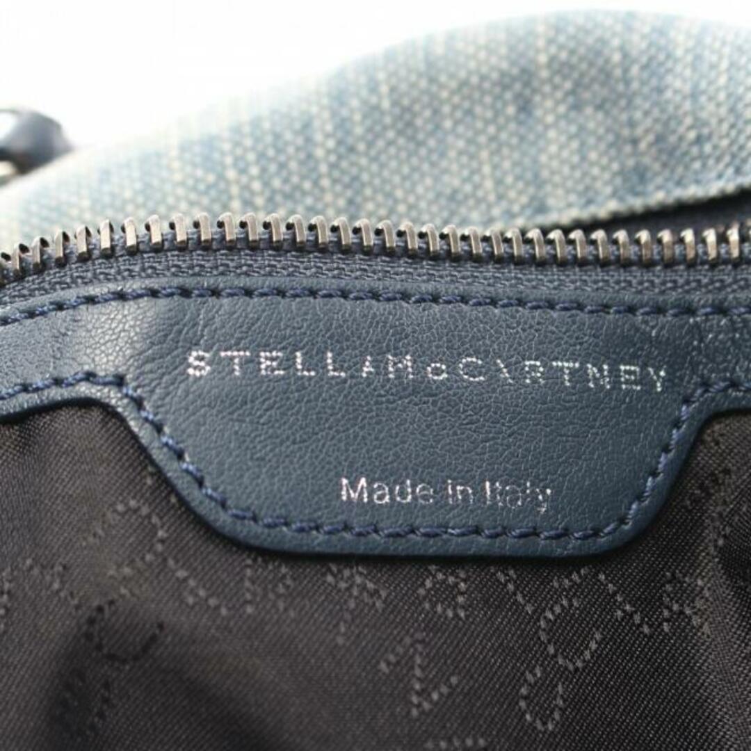 Stella McCartney(ステラマッカートニー)のファラベラ バックパック リュックサック カモフラージュ デニム フェイクレザー ライトブルー ネイビー レディースのバッグ(リュック/バックパック)の商品写真
