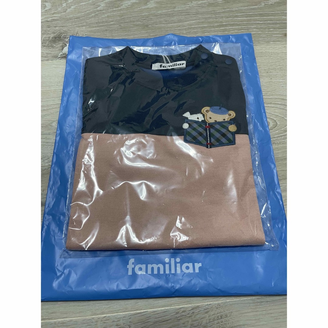 【新品未使用】ファミリア　Tシャツ　半袖　90