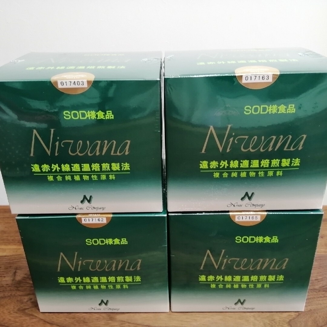 SOD様食品 Niwana ４箱セット 穀物加工食品（製品開発~丹羽免疫研究所-