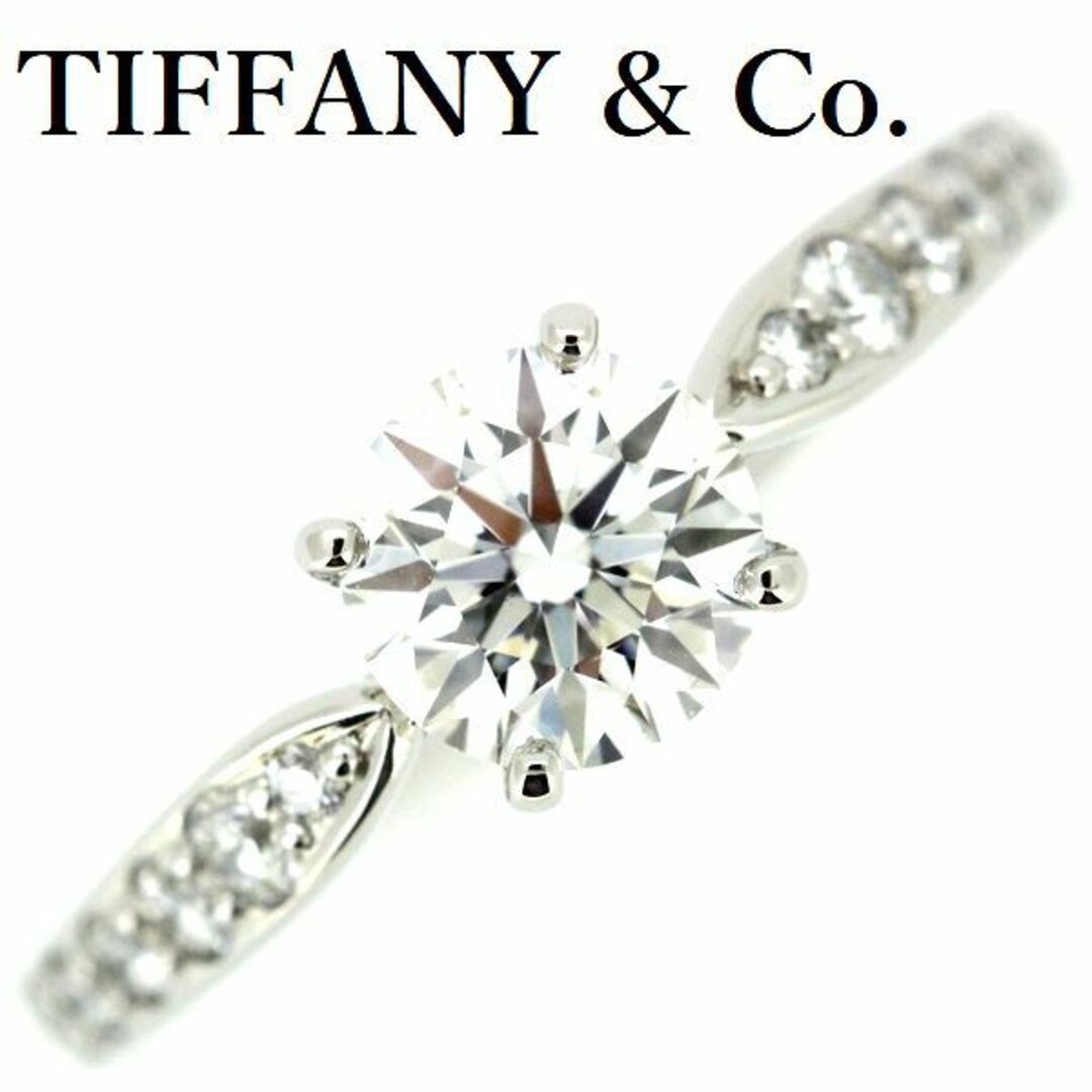 Tiffany & Co.(ティファニー)のティファニー ハーモニー 0.61ct G-VS1-3EX ダイヤモンド リング Pt950 レディースのアクセサリー(リング(指輪))の商品写真