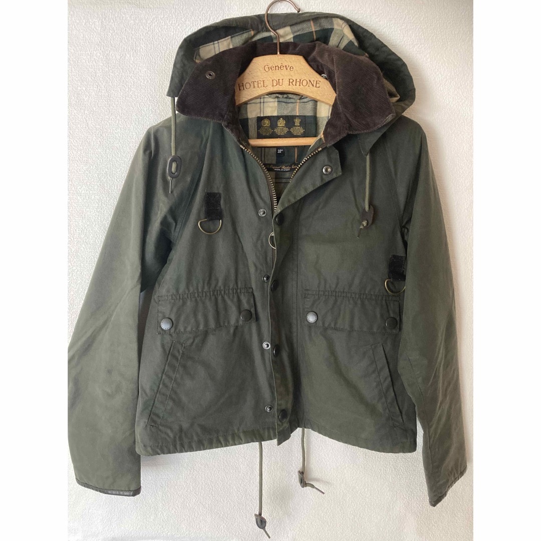 barbour  standen  フィッシングジャケット　フード付き