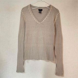 サンタモニカ(Santa Monica)のV neck rib Knit(ニット/セーター)