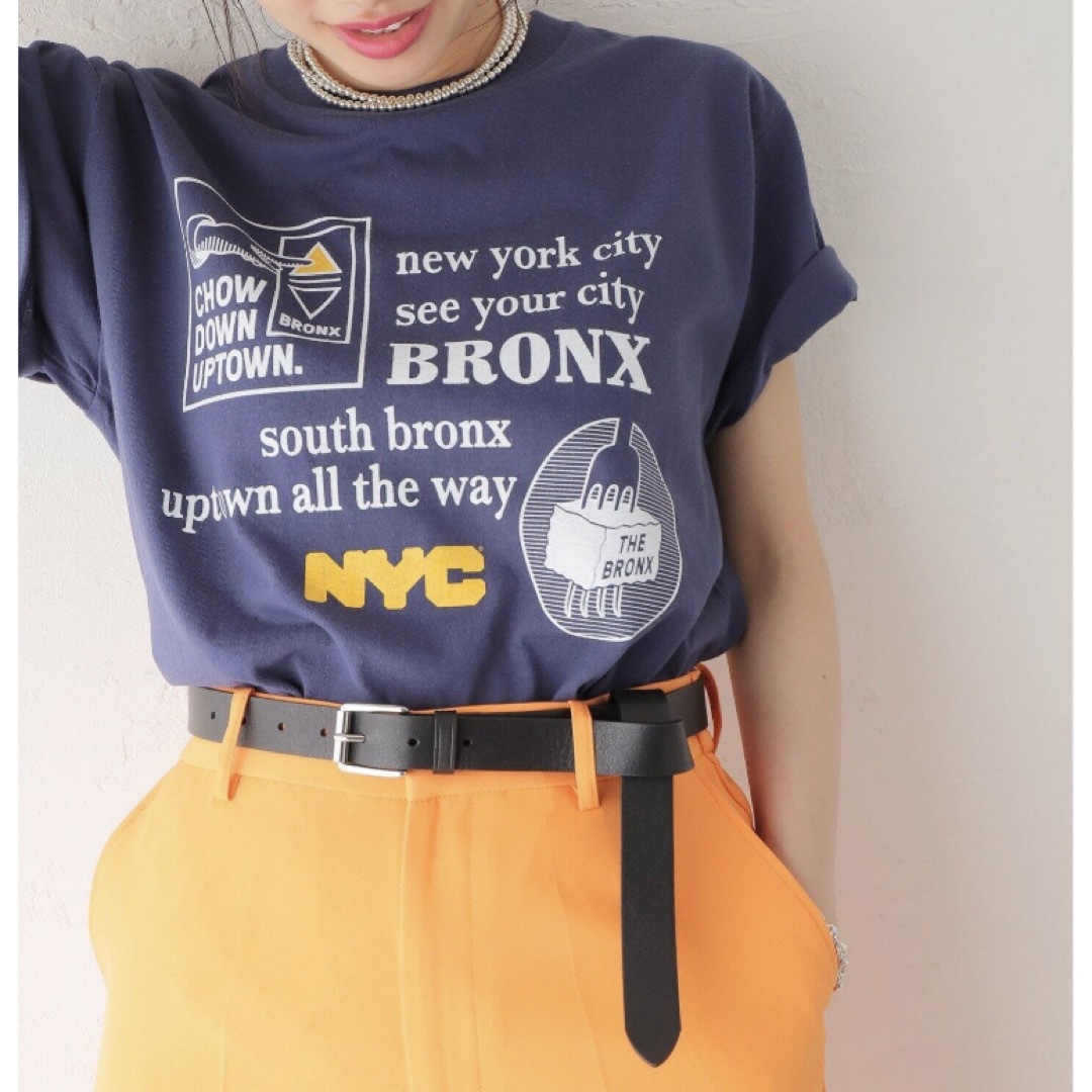 JOURNAL STANDARD(ジャーナルスタンダード)のグッドロックスピード　NYC BRONX Tee レディースのトップス(Tシャツ(半袖/袖なし))の商品写真