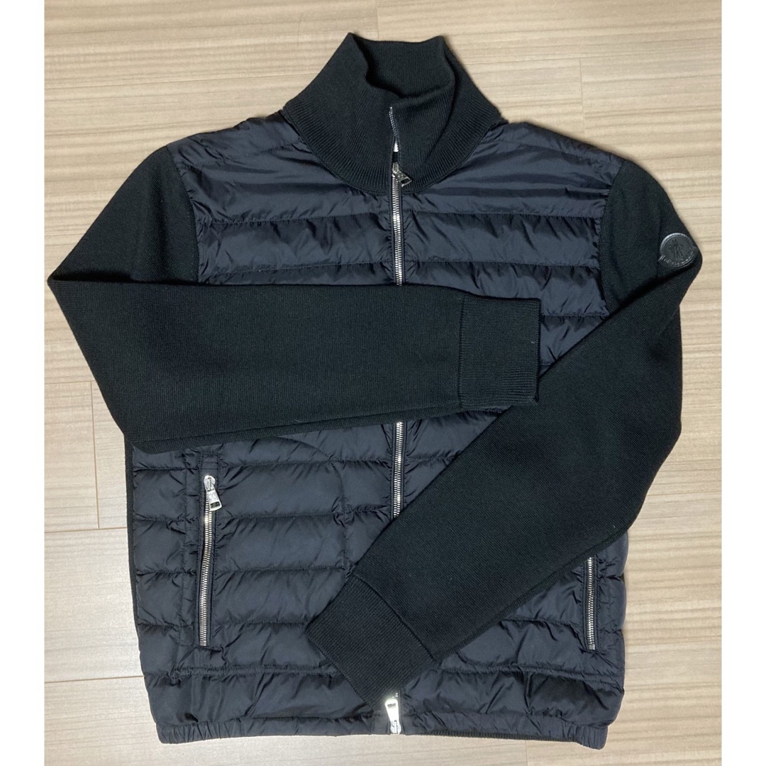 美品 MONCLER モンクレール 希少 ニット切替 ダウンカーディガン 人気Jun_vhouse