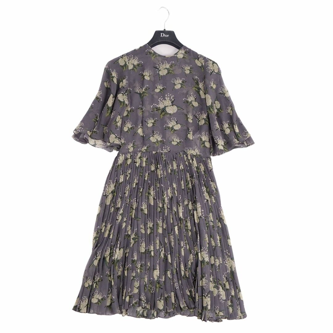 極美品 クリスチャンディオール Christian Dior ワンピース ドレス プリーツ 花柄 シルクシフォン トップス レディース F36 USA4 I40(S相当) グレー | フリマアプリ ラクマ 極美品 クリスチャンディオール Christian Dior ワンピース ドレス プリーツ 花柄 シルクシフォン トップス レディース F36 USA4 I40(S相当) グレー | フリマアプリ ラクマ