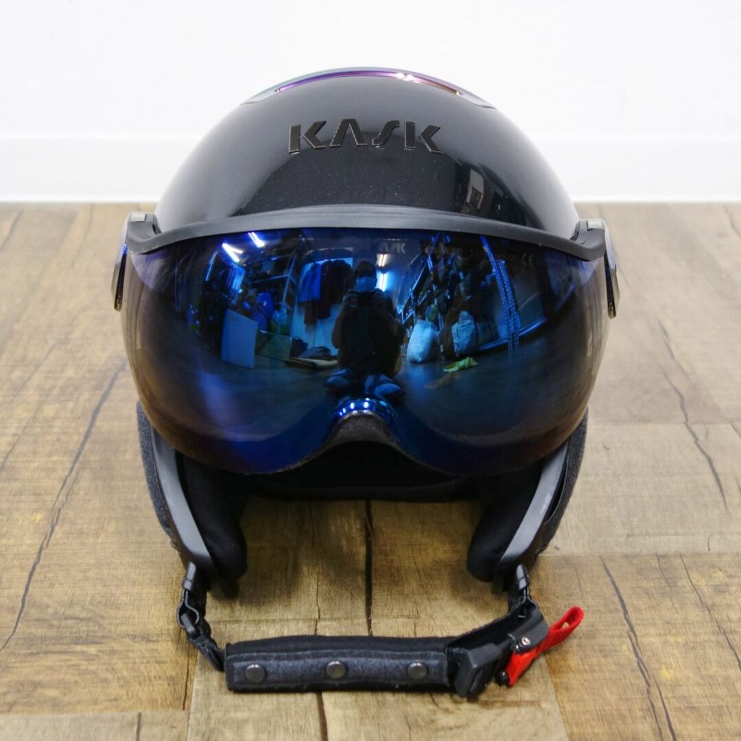 未使用 カスク KASK Chrome Visor クロームバイザー 収納袋 62 2021年 メンズ バイザー スノーヘルメット スキー スノーボードアウトドア 62 スポーツ/アウトドアのスキー(その他)の商品写真