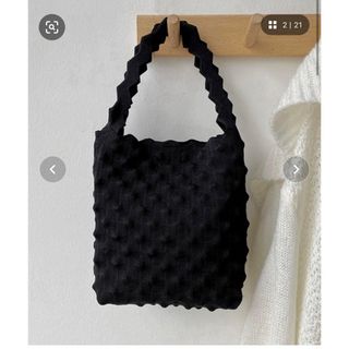 アイモハ(aimoha)の新品　aimoha ビビットカラーネット編みミニバッグ(ハンドバッグ)