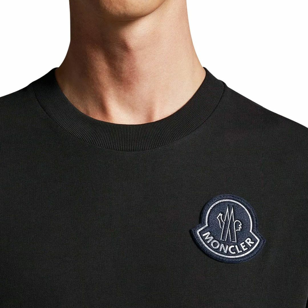 MONCLER - 181 MONCLER ブラック Tシャツ カットソー 半袖 size M の