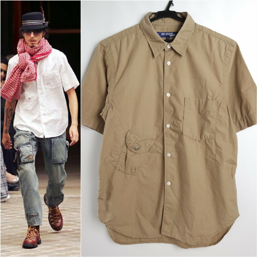 トップス05SS JUNYA WATANABE MAN タクティカル ポケットシャツ