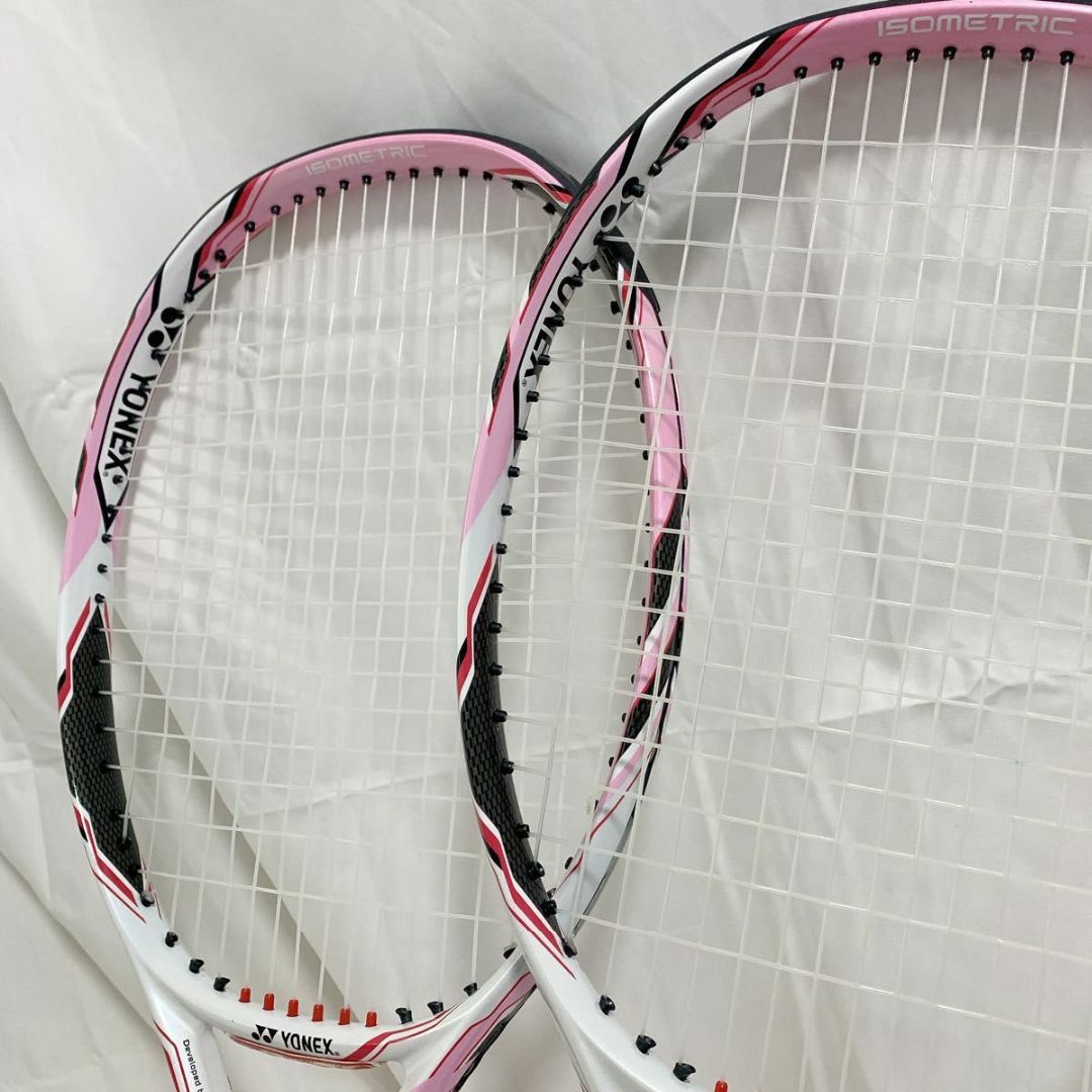 YONEX - 美品 YONEX EZONE DR POWER G1 軽量 ピンク 2本セットの通販